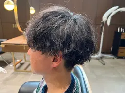 【メンズ限定】メンズカット+カラー+パーマ🔥（ハイライトや特殊パーマ変更可）