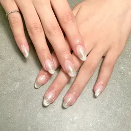 オフあり【ジェル・グラデーション】練習モデル様ハンドグラデーション（オフケア込）初回オフ代無料!ラメ・マグネットOK!