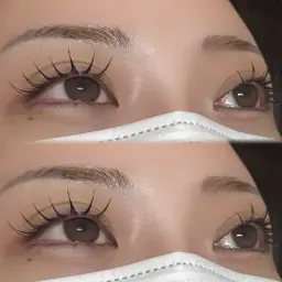 【新規】🌟圧倒的持続力🌟LEDマツエク保証本数100本/初回オフ無料👌🏻 ̖́-‬