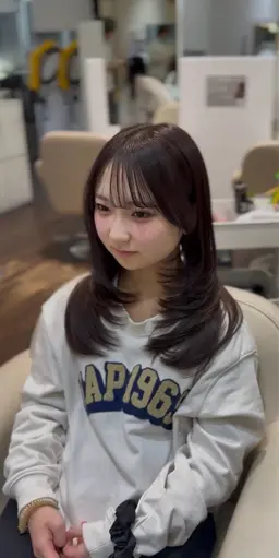 [レディースカットモデル✂️]ミディアム​〜​ロングスタイル限定メニュー