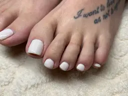 (当日限定)フットネイル ワンカラーorラメ✨(オフ込)