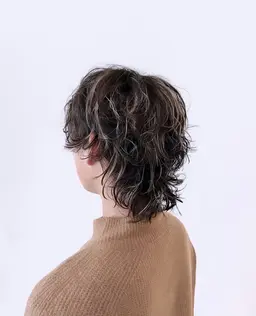 メンズカット+パーマ