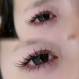 【目幅拡張】下まつ毛エクステ20本〜✨️