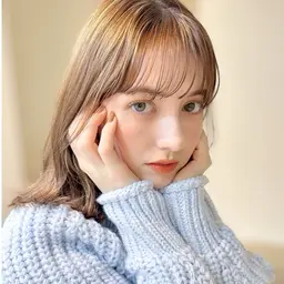 🎀11月限定🎀透明感たっぷりカラー+水光トリートメント🫧