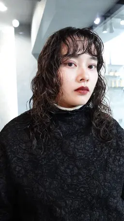 Cut  パーマ　ロング👩🏼‍🦱