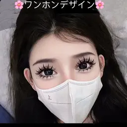 おすすめ⭐️【アンドヘルシー】⭐️LED+Wフラット上つけ放題+パーマ+下50束+ワンホンデザイン🎈オフ無料