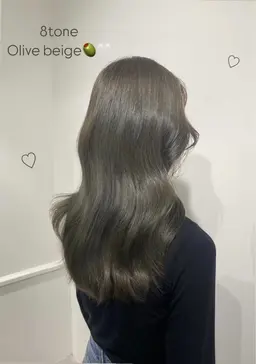 カット＋透け感ケアブリーチカラ ー＋トリートメント♡🐈