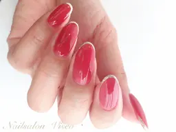 (オフ込み)ワンカラー/ラメライン