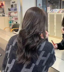 ブリーチなしダブルカラー🌟透明感カラー、艶髪カラー✨