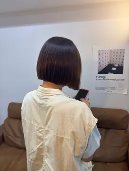 「当日予約可🌻」【心斎橋】小顔カット＋似合わせボブ／スタイリング簡単