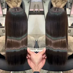 ツヤ感up♪カット+イルミナカラー+超高濃度水素トリートメント