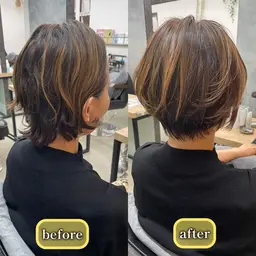 ビフォーアフターのお写真を撮らせて頂ける方のみ‼️ショートカットモデル募集中‼️