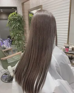 酸性ストレート+カラー