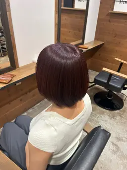 ブリーチ無しワンカラー