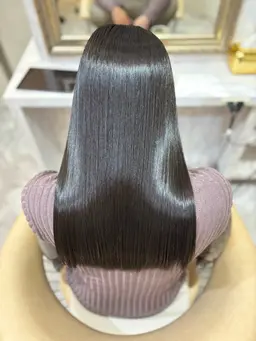 美髪矯正（縮毛矯正）+トリートメント