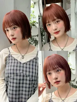 似合わせボブカット👀🩷ྀི➕1step treatment✨️