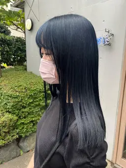 🧊艶々うるうるに🧊つやカラー+髪質改善トリートメント