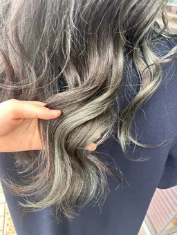 インナーブリーチ+カラー