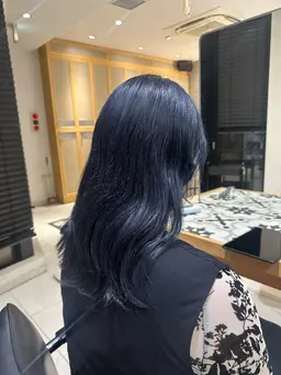 【限定価格🌟】🪼寒色🪼ブリーチなしダブルカラー➕マイクロバブルシャンプー➕トリートメント