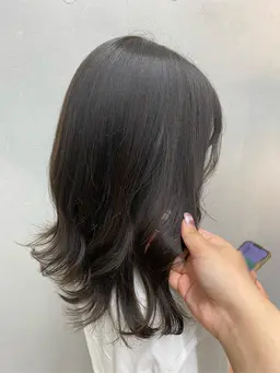 ダメージ軽減カクテルカラー.ᐟ（白髪染めも可能です🙆‍♀）