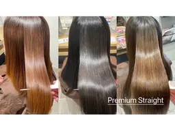 髪質改善酸性ストレート+カット+TOKIOトリートメント