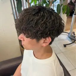 🌱メンズカット+スパイラルパーマ🌱⋆。