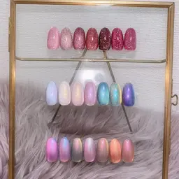 【スカルプ】初回オフ無料！マグネットorフラッシュorミラー、ワンカラー🩵