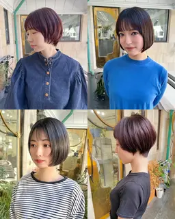 🌸今月限定17時以降のみ🌸【ショートカット+ワンカラー＋トリートメントorクイックスパ】付き🤍🫧