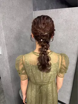 【💖ヘアセット💖】結婚式・お呼ばれヘア💫