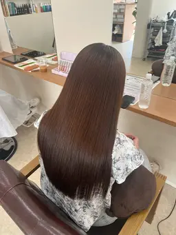 カラー+髪質改善トリートメント