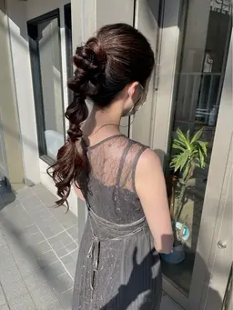 結婚式参加やイベントに💐ヘアセット💎