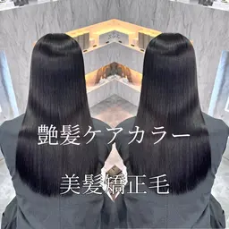 カット➕アディクシーカラー➕TOKIO 4step tr➕超音波アイロン🫧#韓国