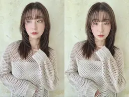 ミディアムカット✨　シャンプー🫧　ブロー込み💨