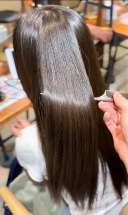 🩶似合わせカット+オージュアトリートメント+ReFaファインバブル🩶