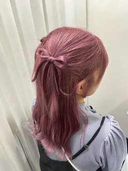 ライブやイベント前のヘアアレンジ🎀韓国風コテ巻き【ミニモ学割】初回40%off🌸