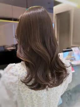 👉 赤み完全撃退⚡透明感グレージュカラー（🎀ブリーチなし🙆🏻‍♀️✨）