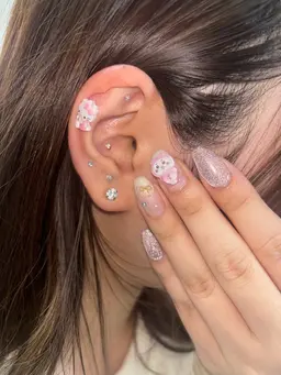 【耳ツボジュエリー】14粒