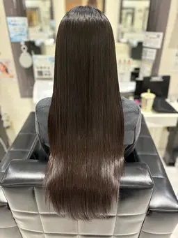 【💖初回限定50%OFF💖】酸性ストレート✨(全体or根元リタッチ)➕シャンプードライ