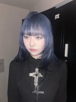 前髪カット⟡.·*.