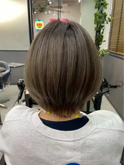 【根本が気になる方へ】カット＋根元リタッチカラー[白髪染め]🍀