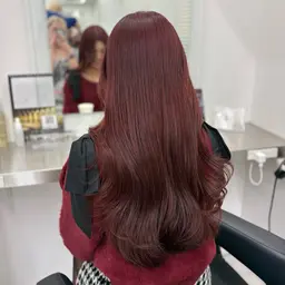 🩰《U-24限定》初カラーにオススメ🎀ミニモ学割🏹ブリーチなしダブルカラー+炭酸泉スパ＋スタイリング🩰