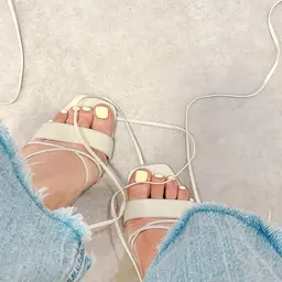 オフ無料🆓フットジェルネイルワンカラー✨