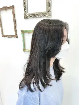 女性限定✨オススメ✨【似合わせカット】+【ワンカラー、ブリーチなしの赤み消し透明感カラー(トリートメント成分配合)】