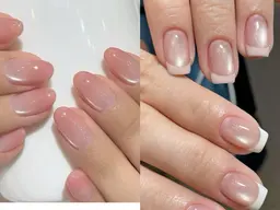 大人気💕マグネットカラーグラデーション🩵カラーフレンチ