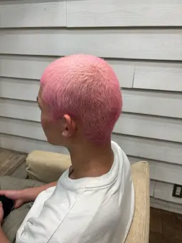 【🫧カラーのみでは出せない透明感を🫧】ブリーチ＋カラー