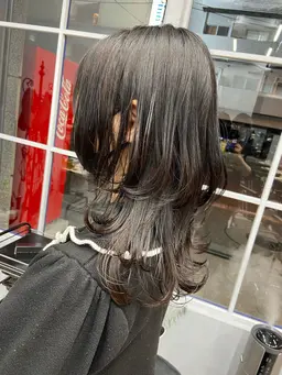 【ご新規様限定】カット+プレミアムカラー+TOKIOトリートメント　#ウルフ#ショート#レイヤー