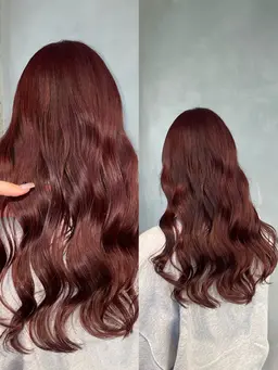 🌼ブリーチ無しのワンカラー+毛先カット+ミルボン3stepトリートメント🌼