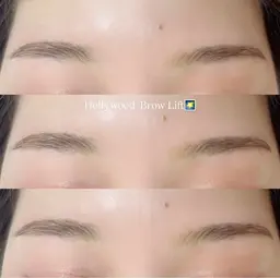 ハリウッドブロウリフト🌠眉ワックス付き
