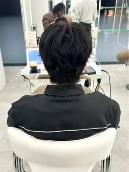 【イメチェンしたいメンズ必見👀 ̖́-‬】ニュアンスパーマ+１回シャンプー+癒しの10分スパ✨️