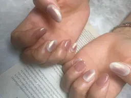 オフ込み✨4月限定🌿定額オフィスネイル6990円パーツ片手2本ずつorアート💅🏻✨